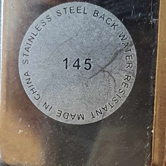 🦋10/$20🦋 GoGoey Goldtone/Tan Rhinestone Leather Women's Watch - Picture 5 of 5